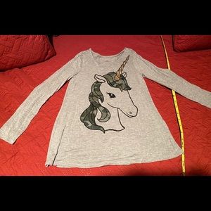 LS justice unicorn camo top